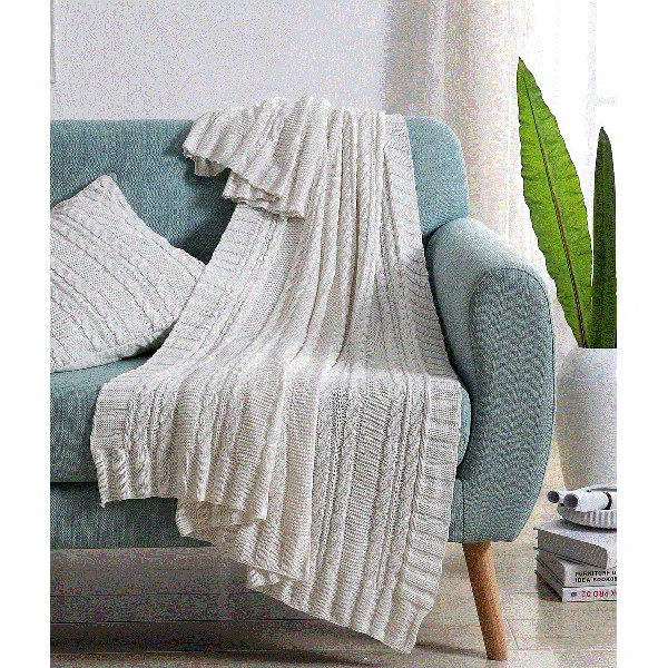 Machias Cable Knit Throw | Wayfair North America