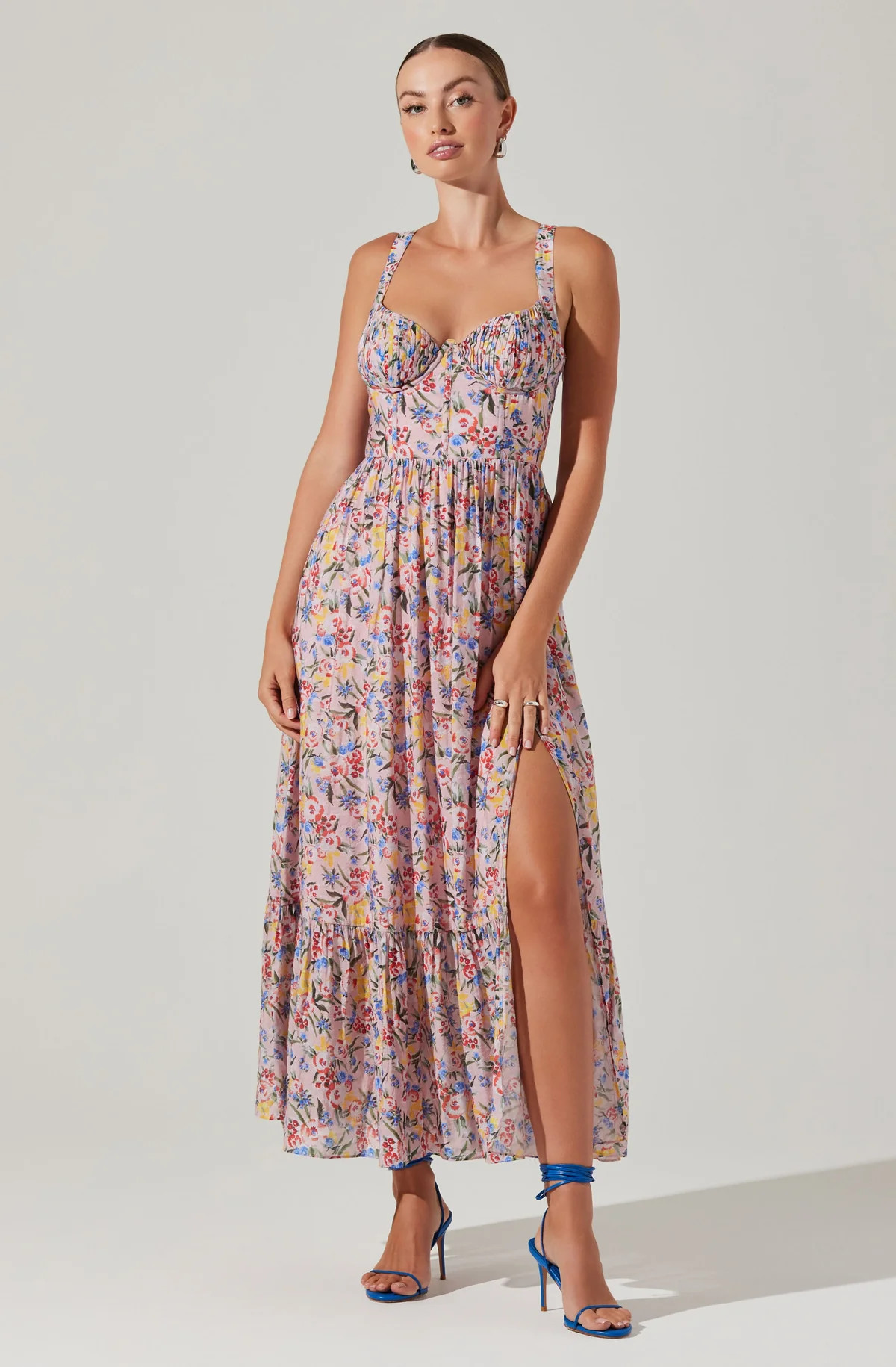 Kelby Corset Midi Dress | ASTR The Label (US)