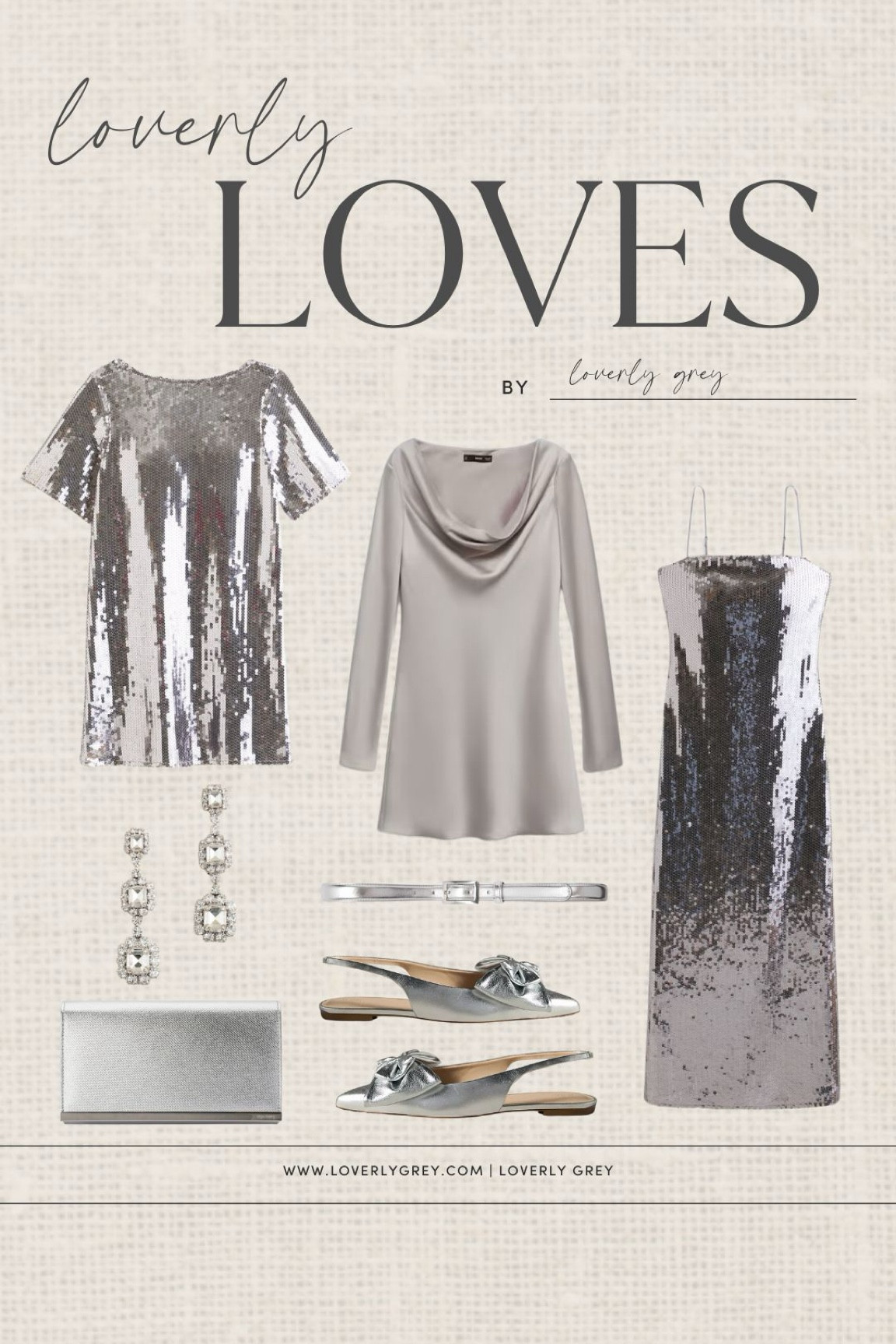 Loverly loves metallic. This sequin dress and bow flats are great NYE options. Loverly Grey, winter fashion 

#LTKSeasonal #LTKHoliday #LTKStyleTip
