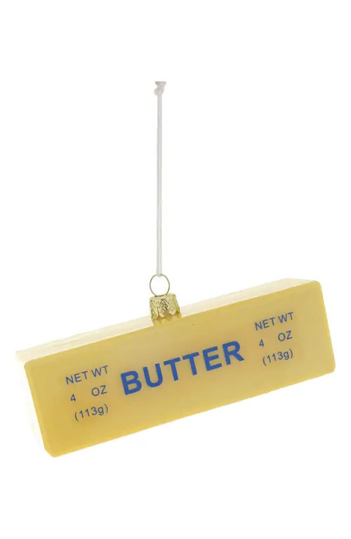 Cody Foster & Co. Cody Foster Stick of Butter Ornament in Yellow at Nordstrom | Nordstrom
