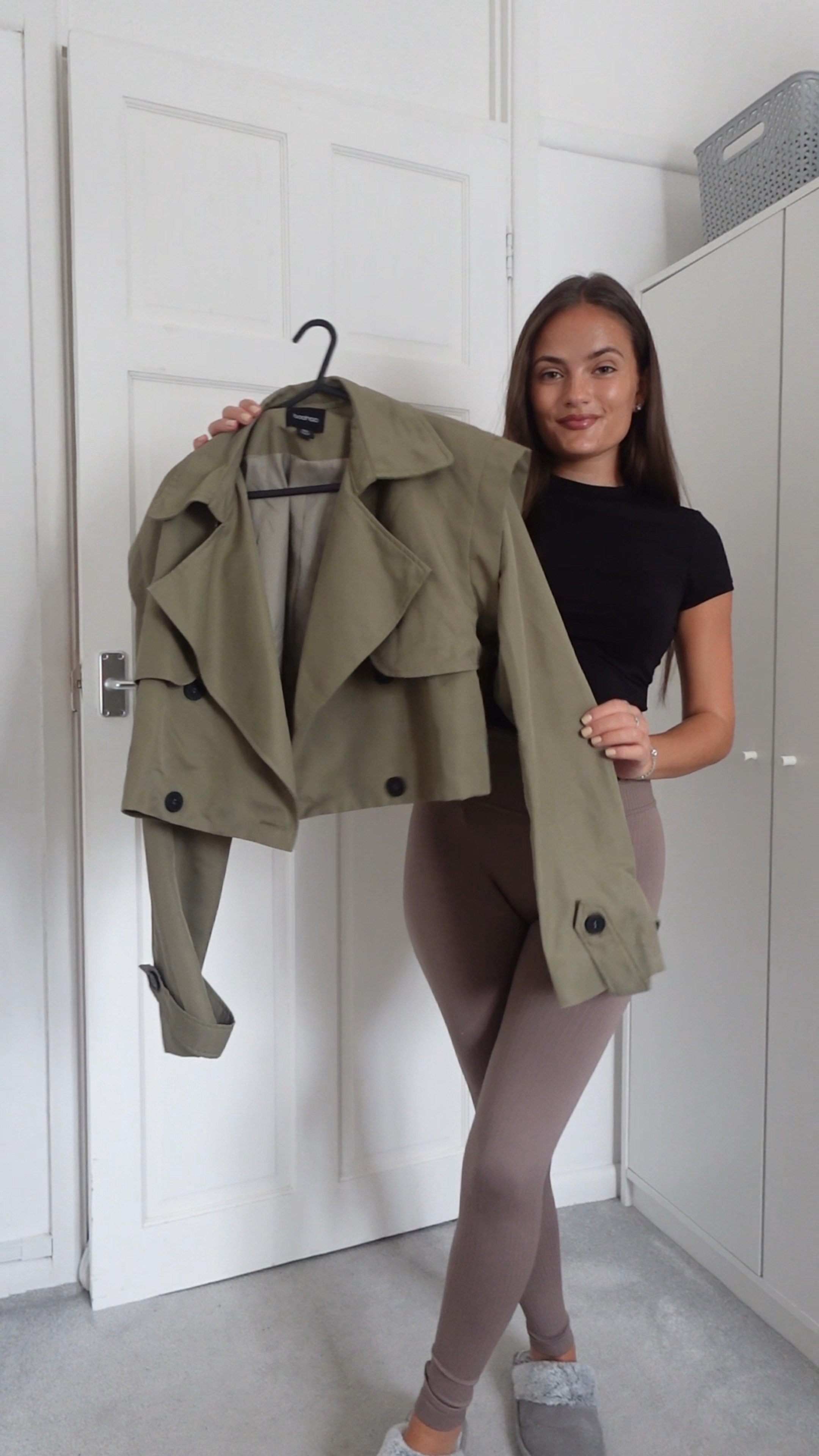 The Perfect A/W Cropped Trench Jacket🫒💚 

#LTKfindsunder50 #LTKSeasonal #LTKstyletip