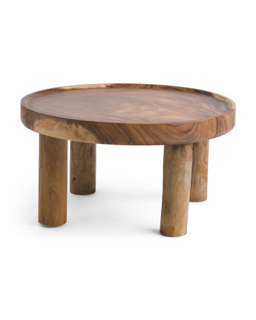 Tempest Solid Teak Coffee Table | Marshalls