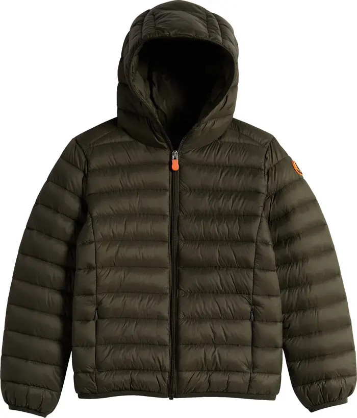Save The Duck Kids' Dony Hooded Nylon Puffer Jacket | Nordstrom | Nordstrom