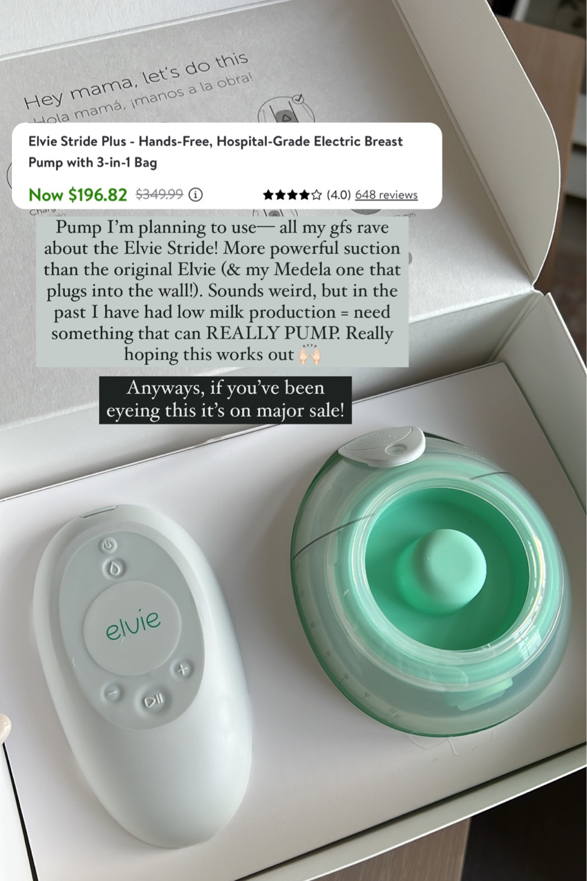 Elvie Stride vs. Elvie Pump Review  Breast Pump Product Comparison! 