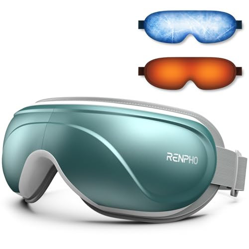RENPHO Eye Massager with Heat and Cooling, Birthday Gifts for Mom Dad Women Men Heated Eye Mask for Migraine Relief Reduce Strain Improve Sleep Eyeris 2 | Amazon (US)
