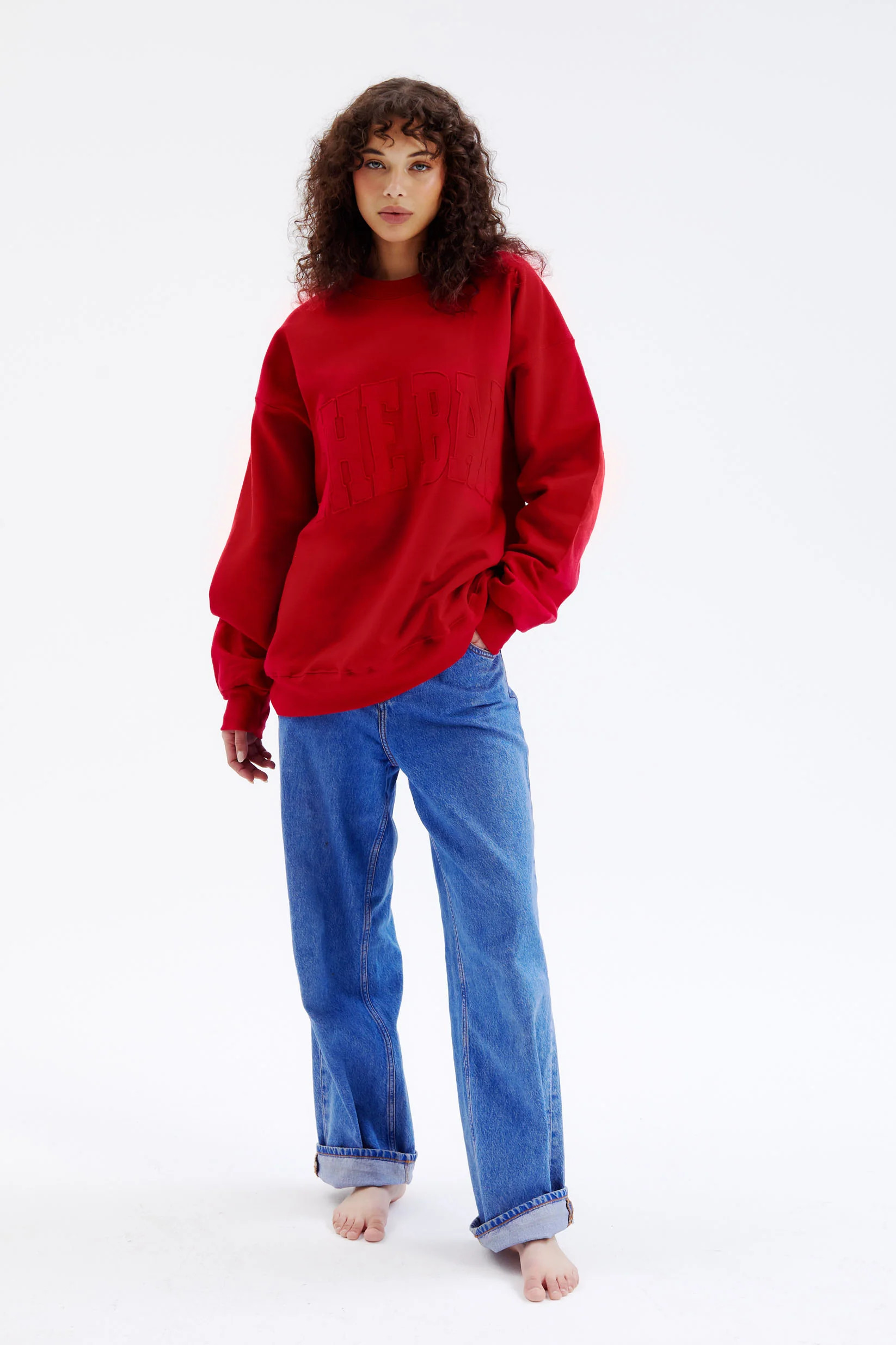 HERITAGE SWEATSHIRT RUBY | The Bar