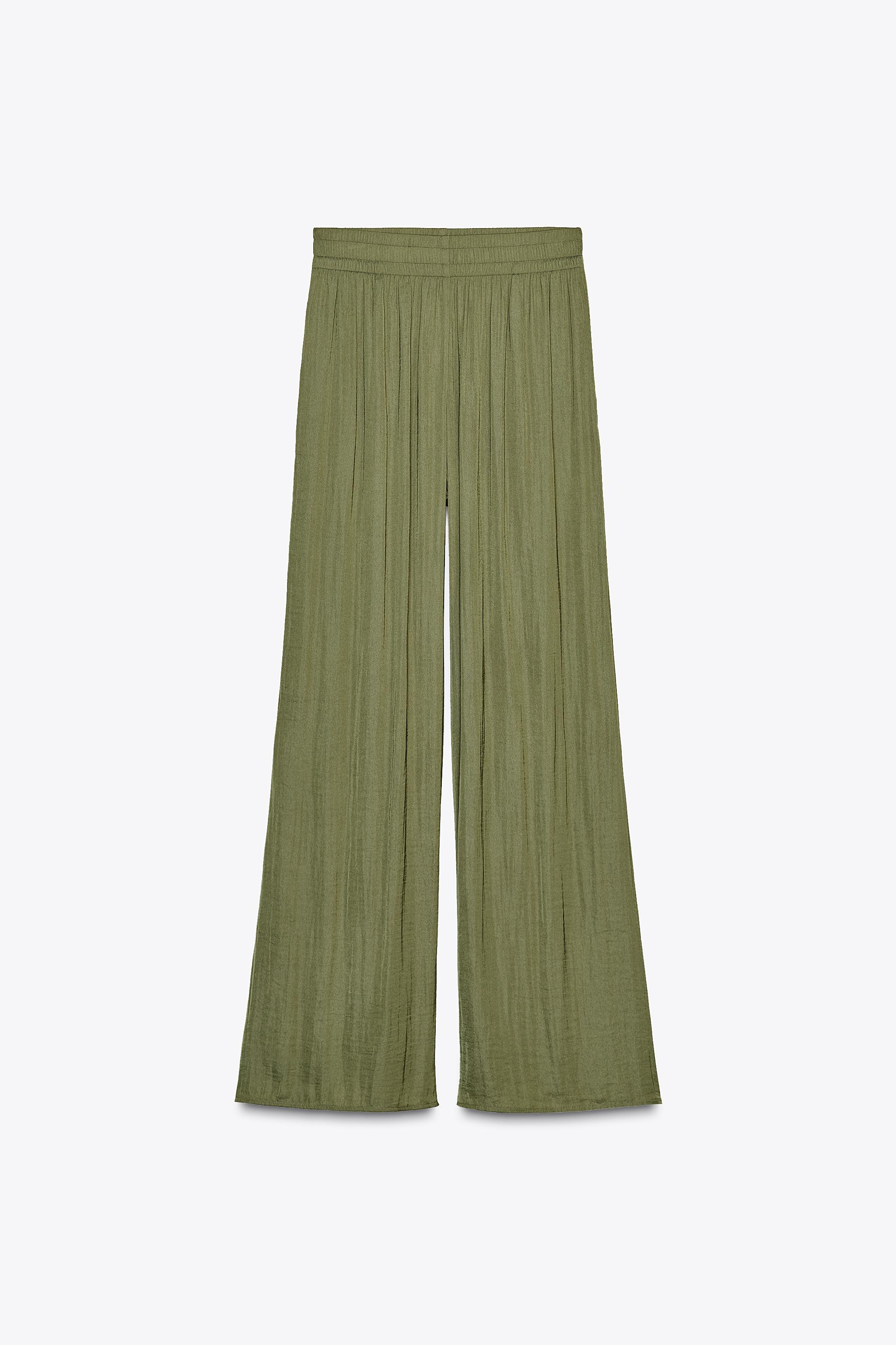 FLOWING WIDE-LEG TROUSERS | Zara AU