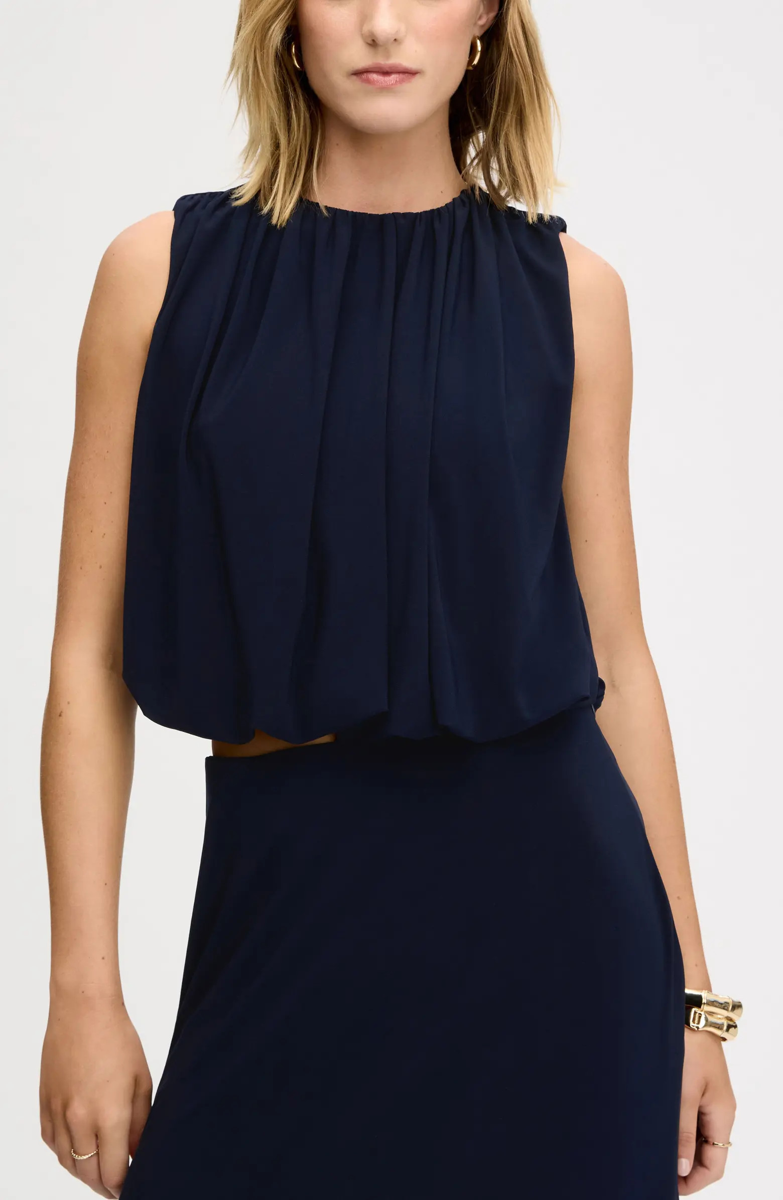 Blouson Crop Top | Nordstrom