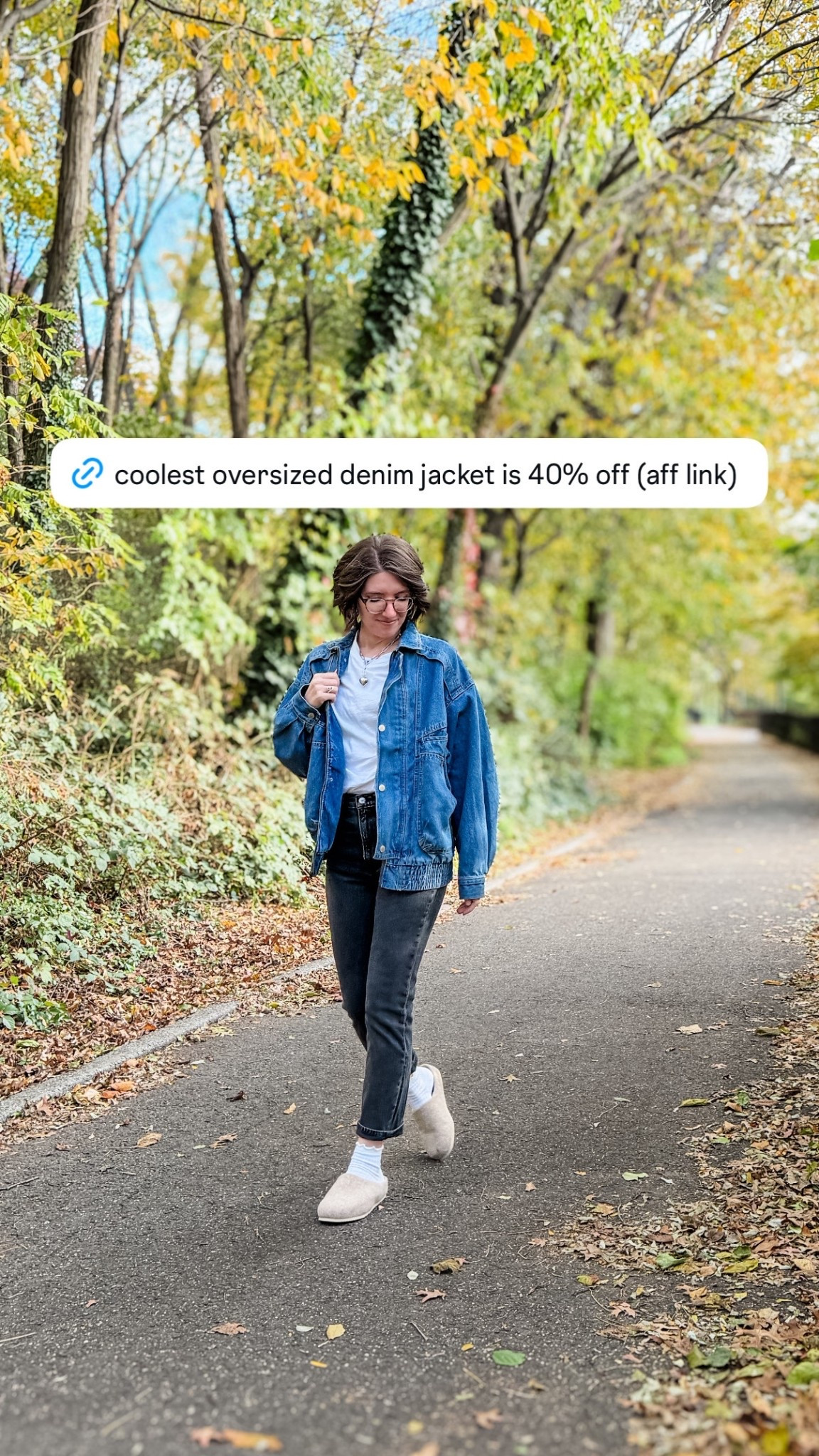 Jacket and clogs are on sale!

Denim jacket: runs big, wearing my true size
Denim: size up 1-2 sizes in the black pair
Allbirds clogs: TTS; use code LIZLOVES for a discount @allbirds #allbirdspartner

#LTKCyberWeek #LTKGiftGuide #LTKHoliday