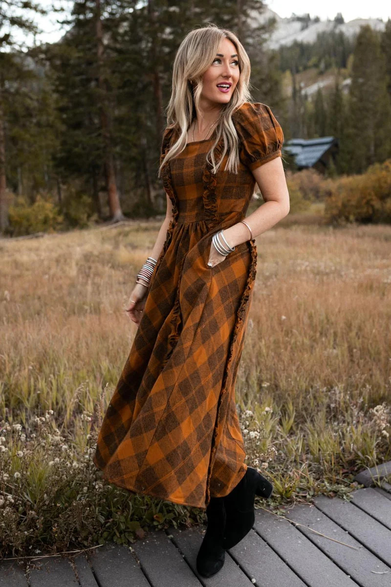 Kimball Plaid Dress - FINAL SALE | Ivy City Co