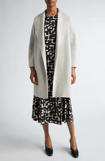 Messi Virgin Wool Belted Coat | Nordstrom