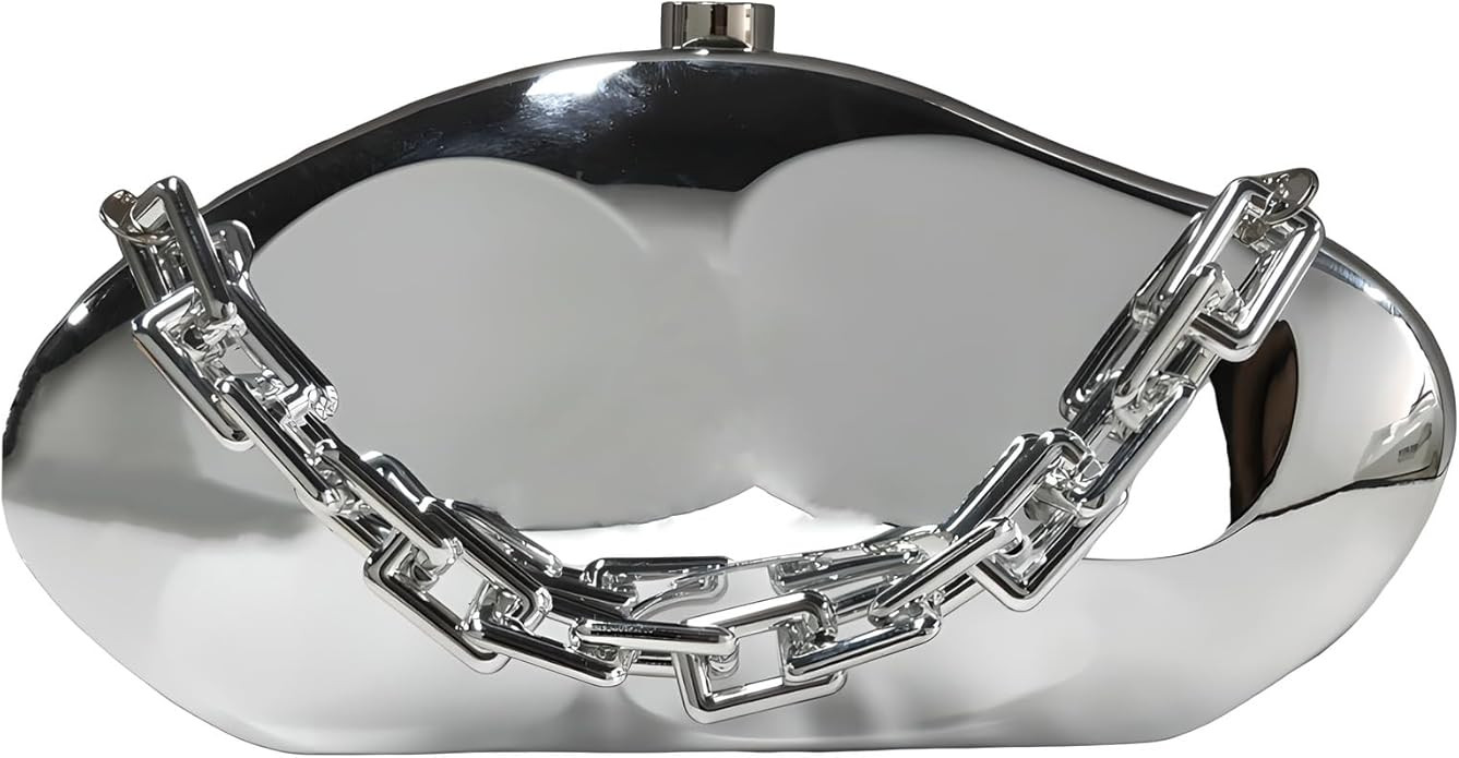 Acrylic Evening Clutch Purses for Women Shell Metallic Style Clutch Purse Geometric Handbag for W... | Amazon (CA)