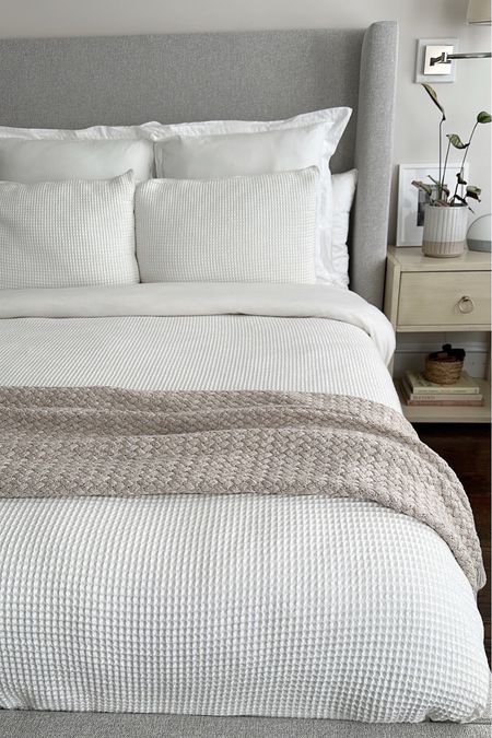 25% off our boll & branch bedding for Black Friday - cyber Monday, their biggest discount of the year. 

Their organic breathable cotton sheets are a luxurious gift and get softer with wear, and come beautifully boxed ready to gift 

We also love their waffle duvet set just note it can snag if it comes in contact with something sharp like a clothes hanger 

Our storage bed has not gone on sale. It is west elm and has 4 drawers underneath for small spaces 

We also like the quince alternative down duvet insert as an affordable comfortable option 

#LTKGiftGuide #LTKhome #LTKCyberWeek