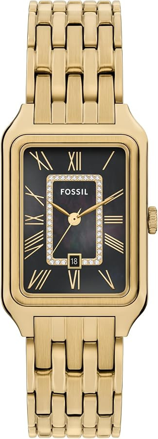 Fossil Women's Raquel Quartz Stainless Steel Three-Hand Watch | Amazon (US)