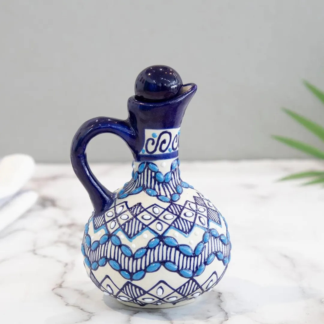 Coyoacán Hand-Painted Ceramic Oil Cruet | Etsy (US)