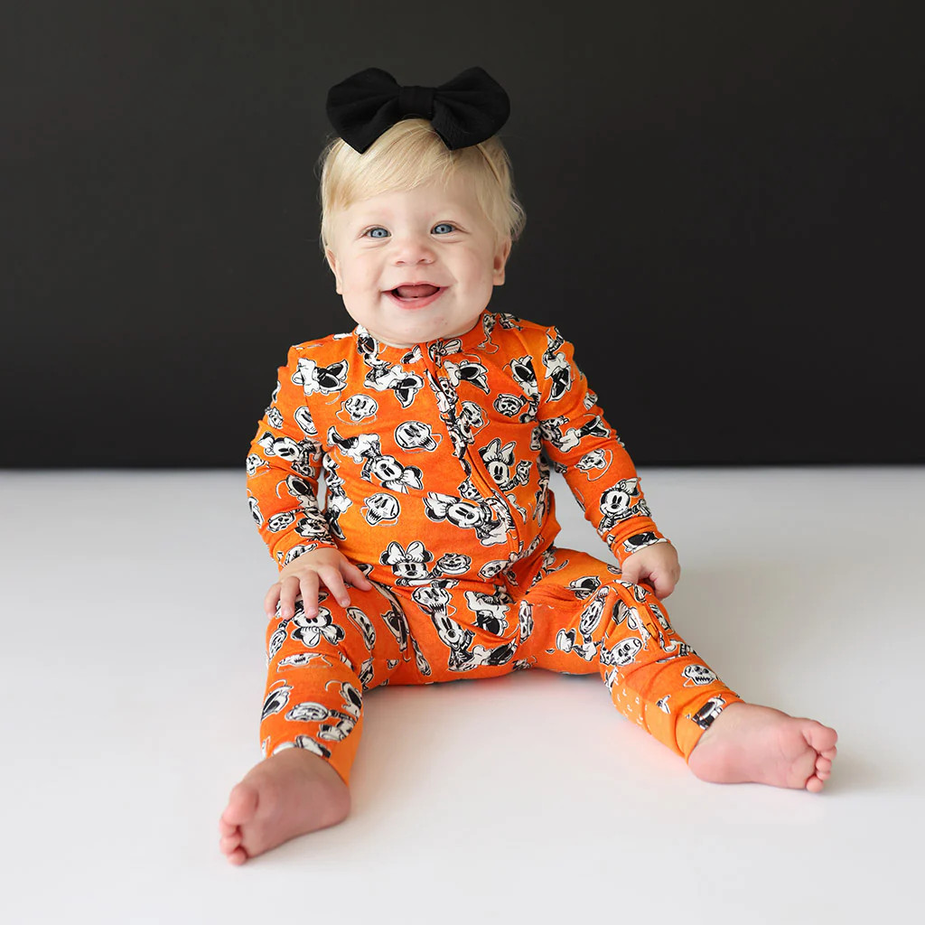 Orange Baby Convertible Sleeper | Disney Minnie Halloween | Posh Peanut