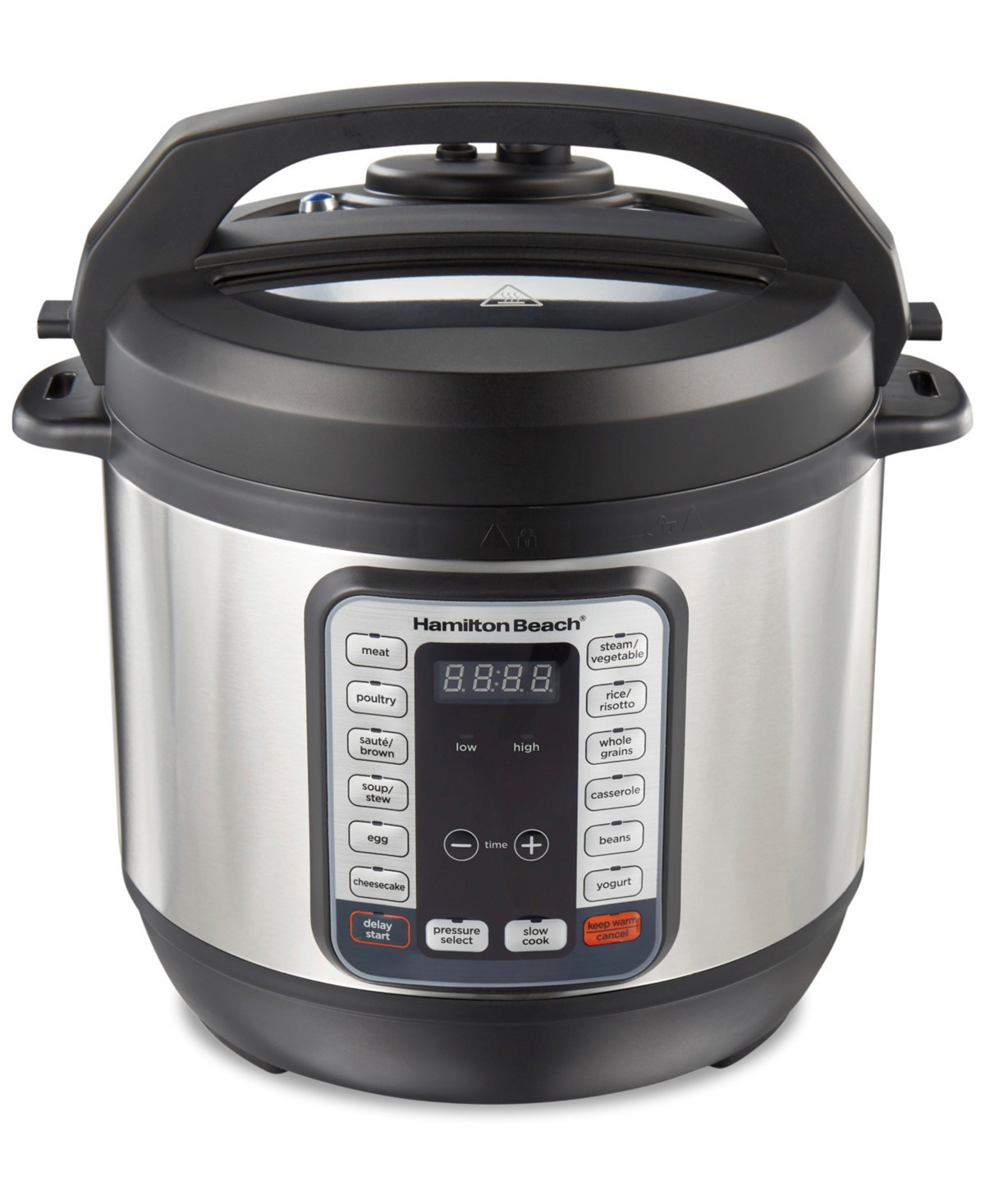 Hamilton Beach QuikCook 8-Qt. Multifunction Pressure Cooker - Silver | Macy's