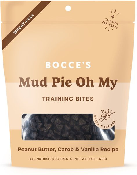 Bocce's Bakery Mud Pie Oh My Training Bites Dog Treats | Chewy.com