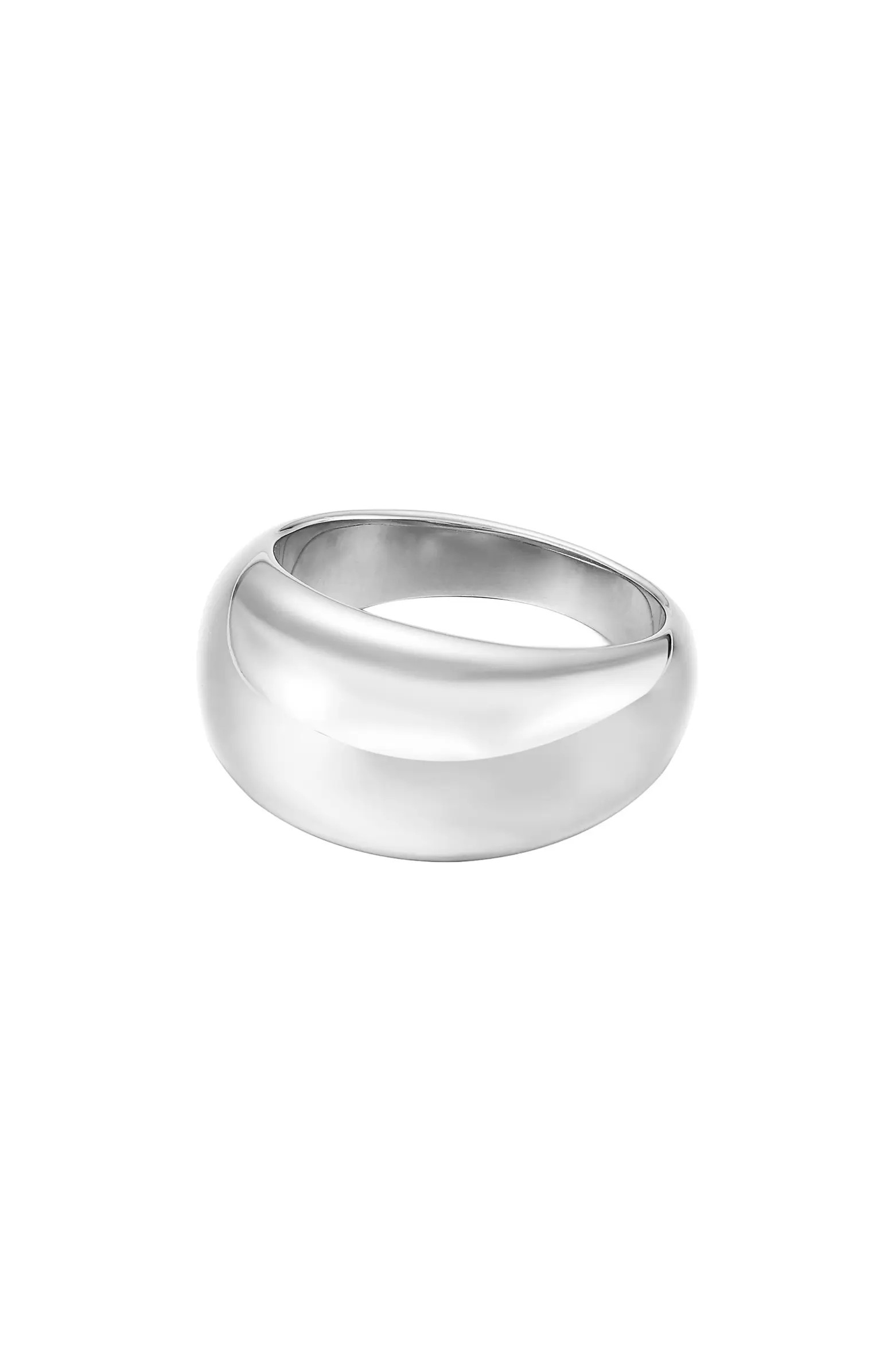 Water Resistant 14K Gold Plated Dome Ring | Nordstrom Rack