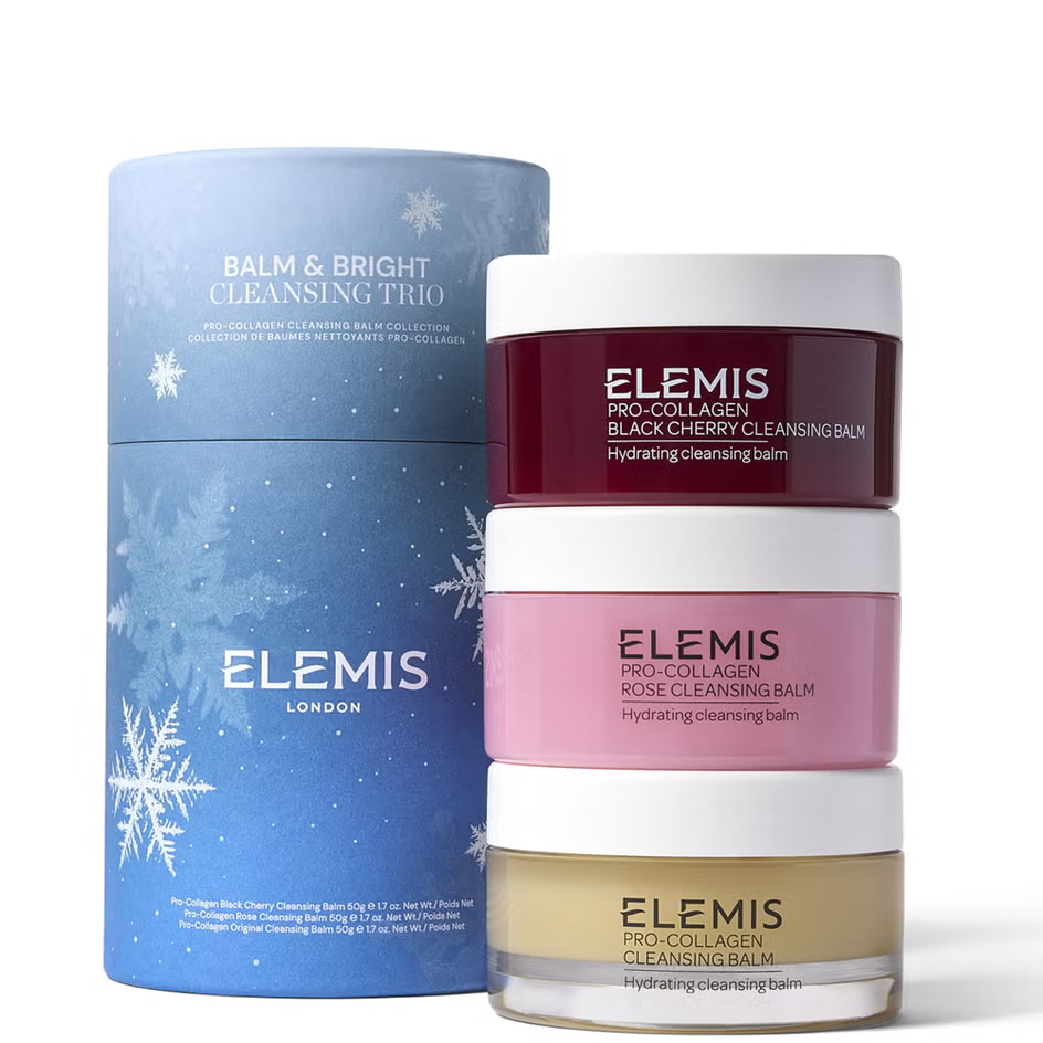 ELEMIS Balm & Bright Cleansing Trio (Worth £93, Saving 30%) | Cult Beauty