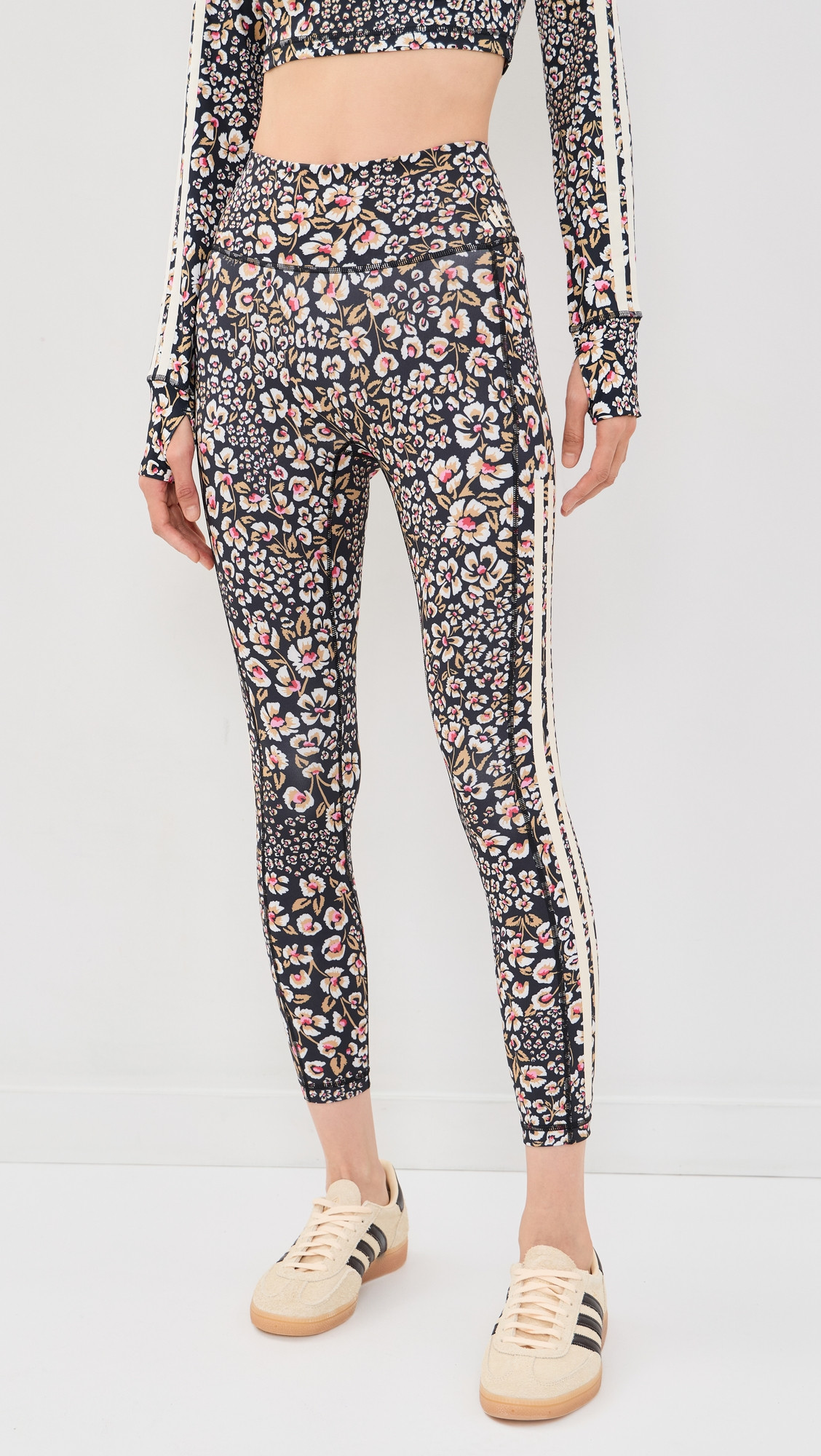 adidas Adidas x Farm Rio Farm Leggings Cream White/Multicolor L | Shopbop