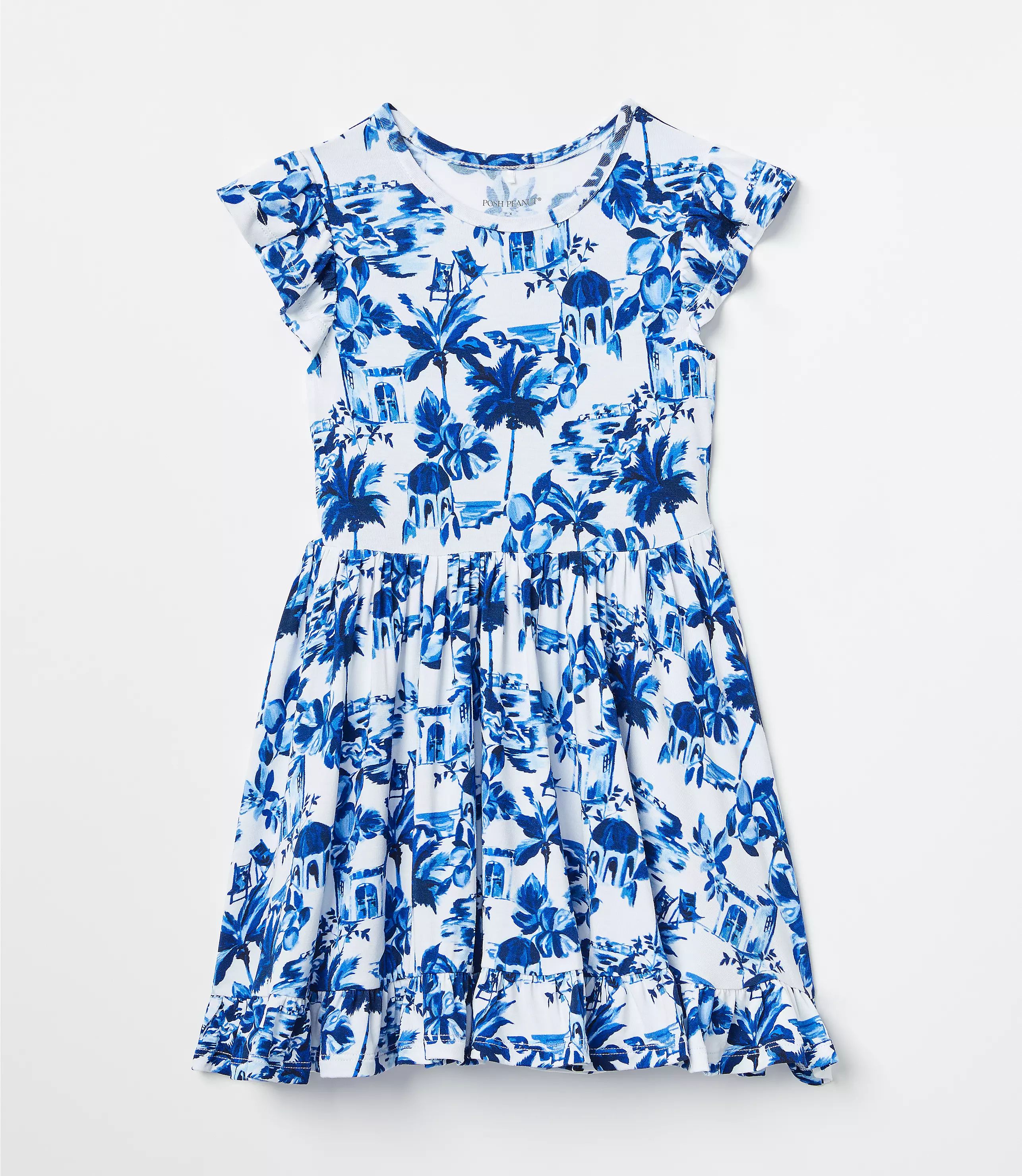 Posh Peanut x LOFT Ruffled Twirl Dress | LOFT