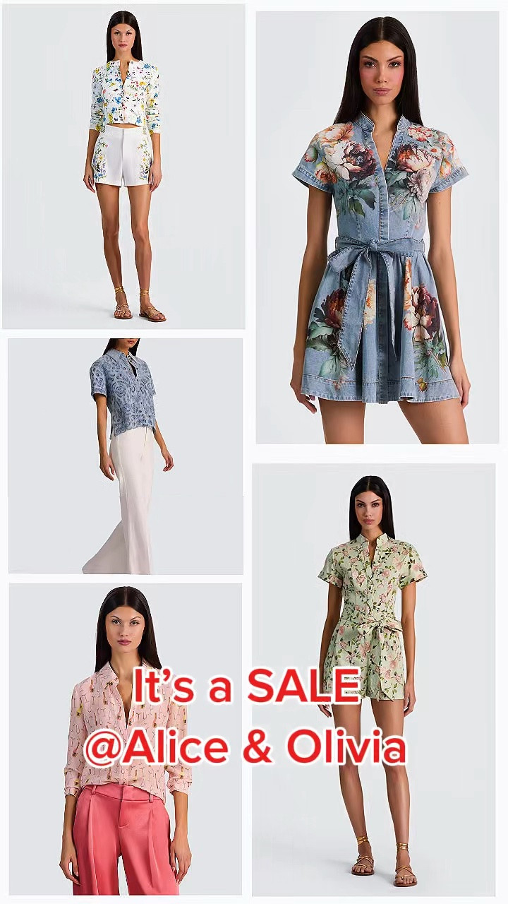 Alice & Olivia are having a SALE! You can get up to 70% off  their whimsical meets sophisticated styles! These finds are my favorites for summer!

#LTKSaleAlert #LTKTravel #LTKWorkwear