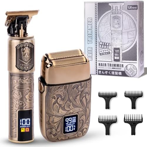 Ufree Foil Shavers Electric Razor for Men, Beard Trimmer Grooming Shaving Kit, Hair Trimmer, Cord... | Amazon (US)
