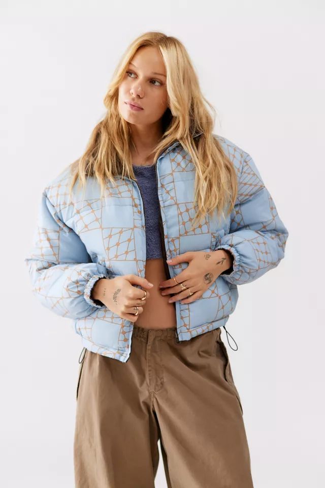 OBEY Rachel Reversible Puffer Jacket | Urban Outfitters (US and RoW)