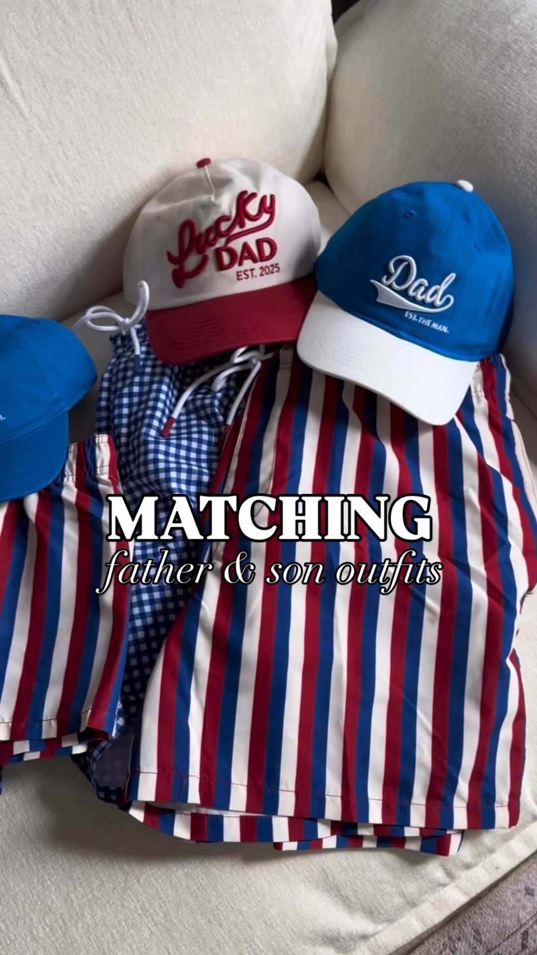 Matching father & son outfits from Target! So perfect for Father’s Day! The cutest hats & swimsuits! Also linking the matching swimsuits for girls & women! Plus, the men’s swimsuits are 30% off today! 💥 

#LTKMens #LTKFamily #LTKKids