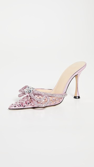 Double Bow Crystallized Mules | Shopbop