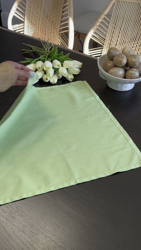 Easter napkin fold #easter #bunny #eastertable #eastertablescape #amazon #tjmaxx #marshalls  

#LTKSeasonal #LTKfindsunder50 #LTKhome