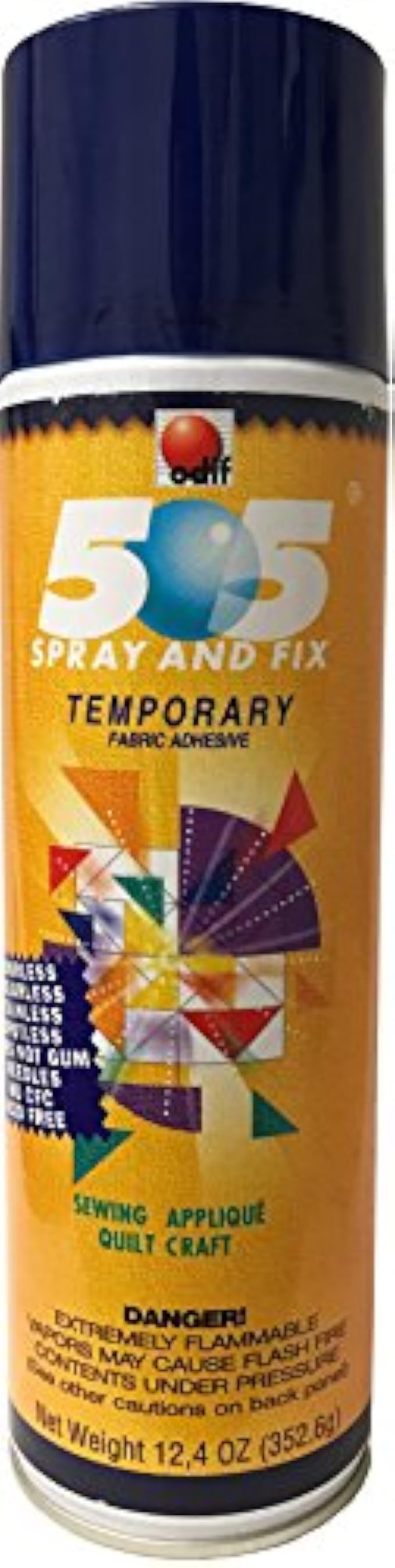 Odif Usa 505 Spray and Fix Temporary Fabric Adhesive 12.4oz | Amazon (US)