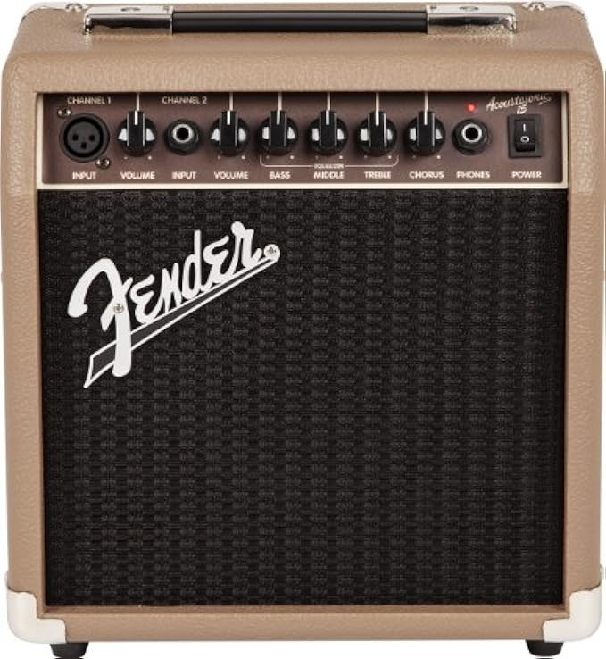 Fender Acoustasonic 15 – 15 Watt Acoustic Guitar Amplifier | Amazon (US)
