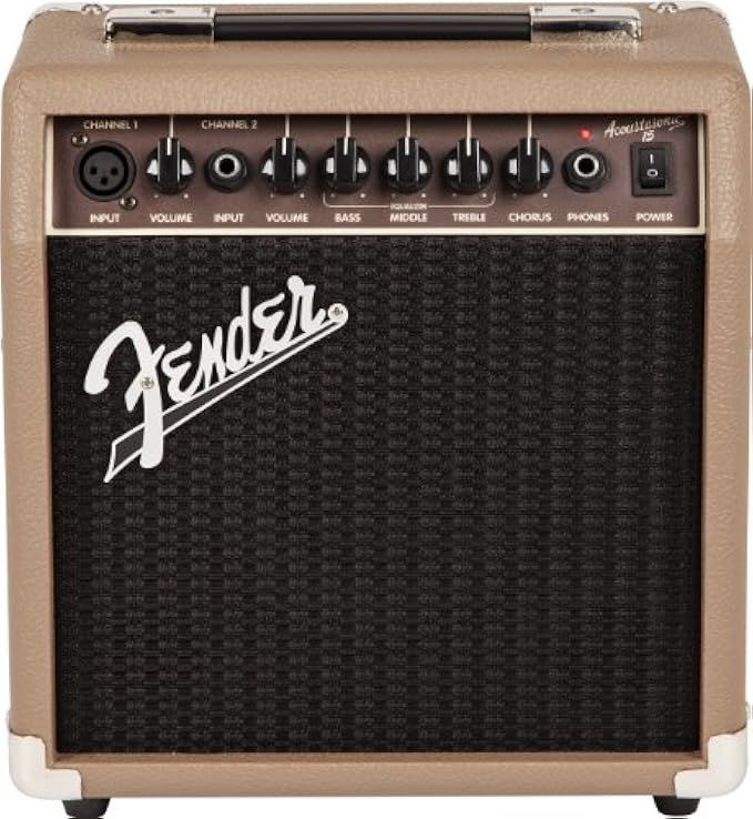 Fender Acoustasonic 15 – 15 Watt Acoustic Guitar Amplifier | Amazon (US)