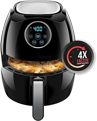 CHEFMAN Large Air Fryer 6.5 Qt XL, Healthy Cooking, User Friendly, Nonstick, Digital Touch Screen... | Amazon (US)