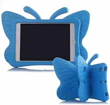 ER CHEN Ipad 5/6/Air/Air 2 Case, Kids Light Weight Cute Butterfly Design Shock Proof EVA Foam Ser... | Amazon (US)