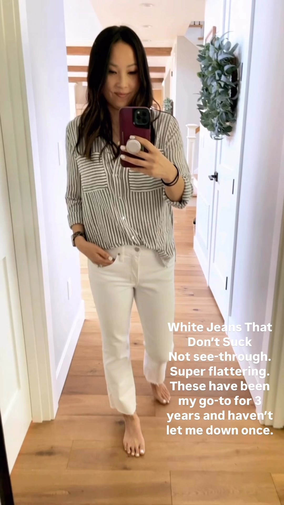 White jeans that haven’t let me down once in 3 years! So good I have two pairs! Comfortable, quality (not see-through) and flattering!

#LTKOver40 #LTKStyleTip #LTKSeasonal