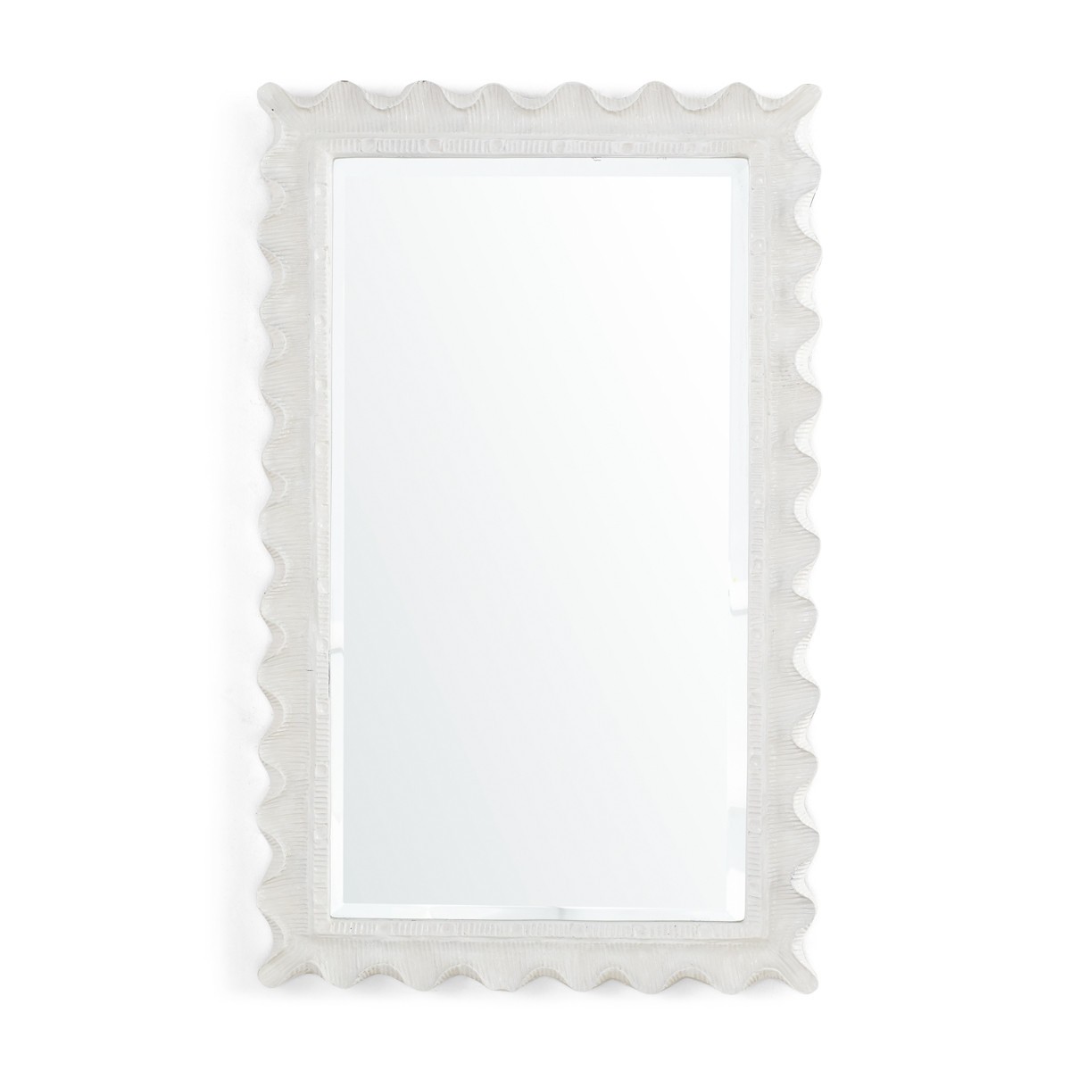 Scallop Edge Mirror | Wisteria