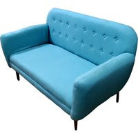 Mid Century Modern Buttoned Fabric Sofa | Etsy (US)