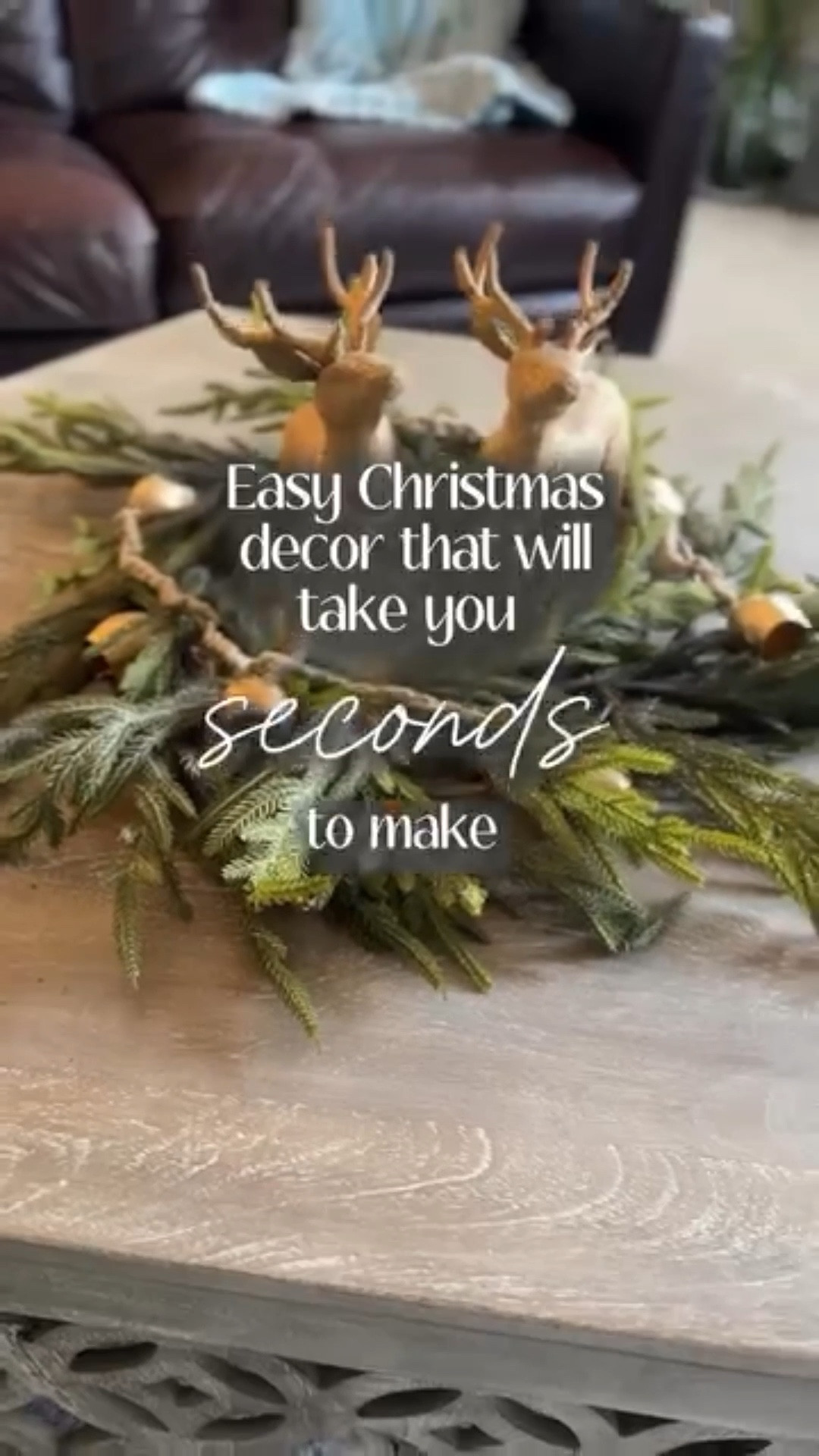 Christmas styling made easy with this life like garland and Christmas bells! Garland is 6ft long and would look beautiful draped on mantles or on staircases. The Christmas bells also could be used to elevate so many decorations such as wreaths and centerpieces. Don’t wait -holiday decor is selling out quickly! 🎄


#amazonmusthaves #amazonfind #amazonfavorites #founditonamazon #amazonhaul #dealsandsteals #labellrecommends #christmasdecorating #christmasdecorideas #christmasgarland #christmasbells #modernorganicchristmas #christmasdecorations #organicmodernchristmas 

Christmas garland
Christmas decor
Christmas decorations 
Christmas bells

#LTKSeasonal #LTKHoliday #LTKHome