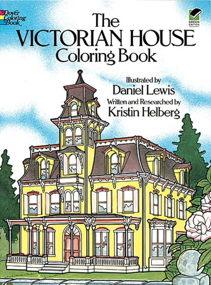 The Victorian House Coloring Book | Amazon (US)