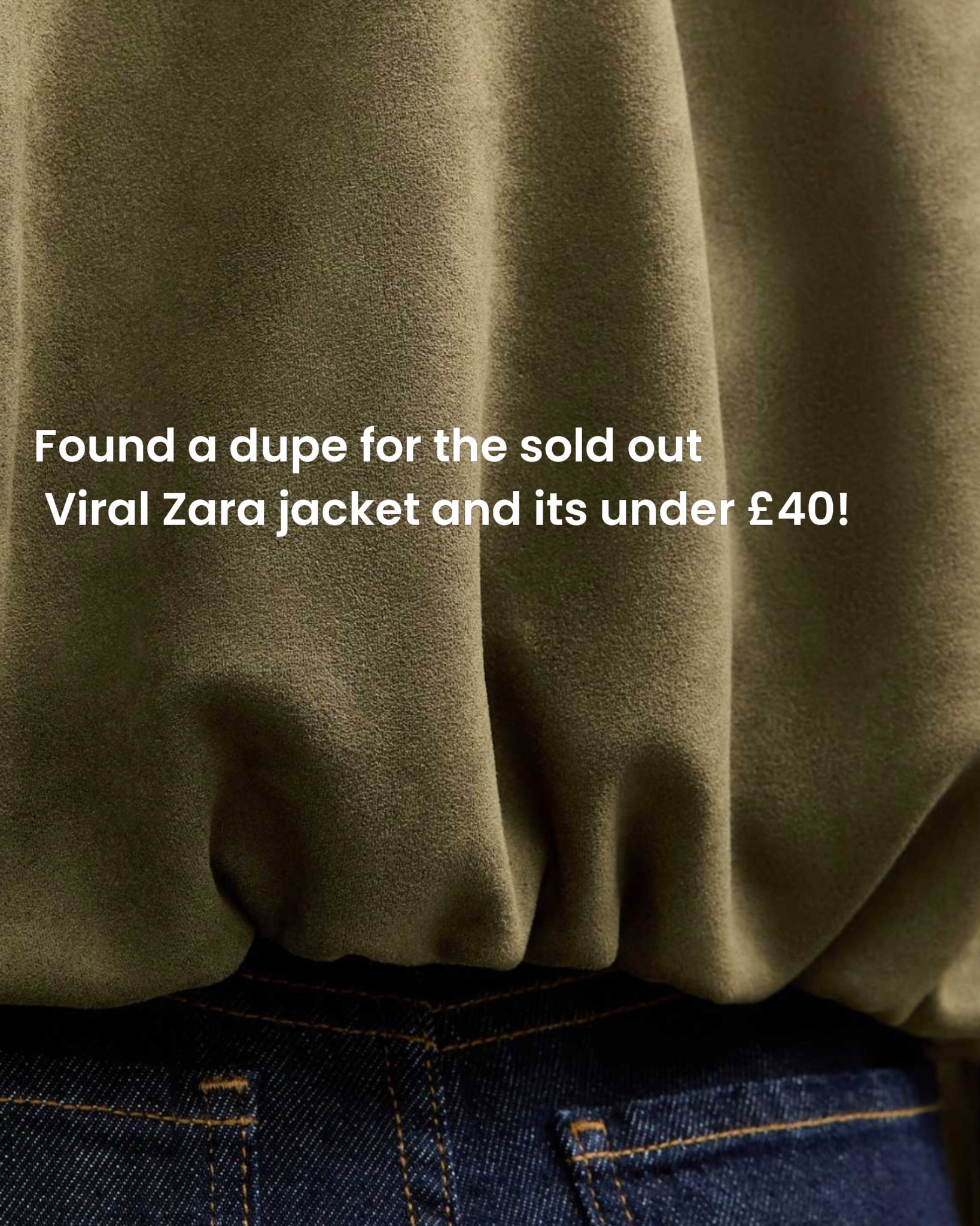 Dupe for the Zara sold out suede jacket - faux suede crop bomber jacket under £40 from New Look in various colours all sizes for your autumn wardrobe refresh! 

#LTKuk #LTKeurope #LTKautumn
