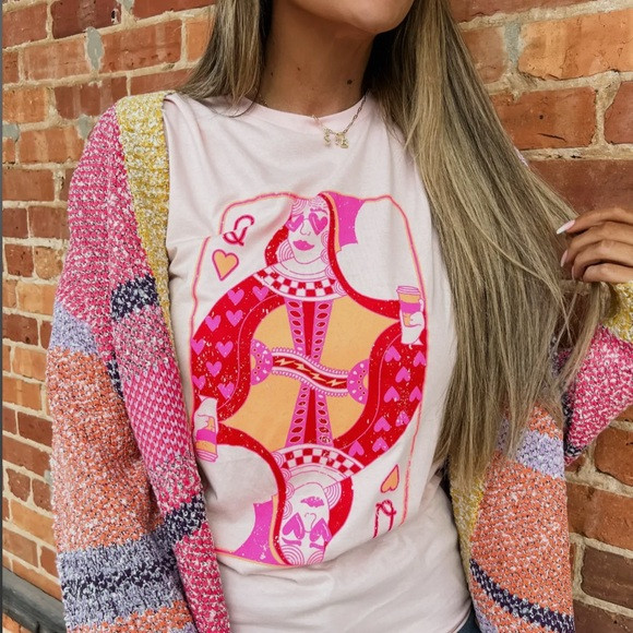 NEW Pink Queen of Hearts T-Shirt | Poshmark