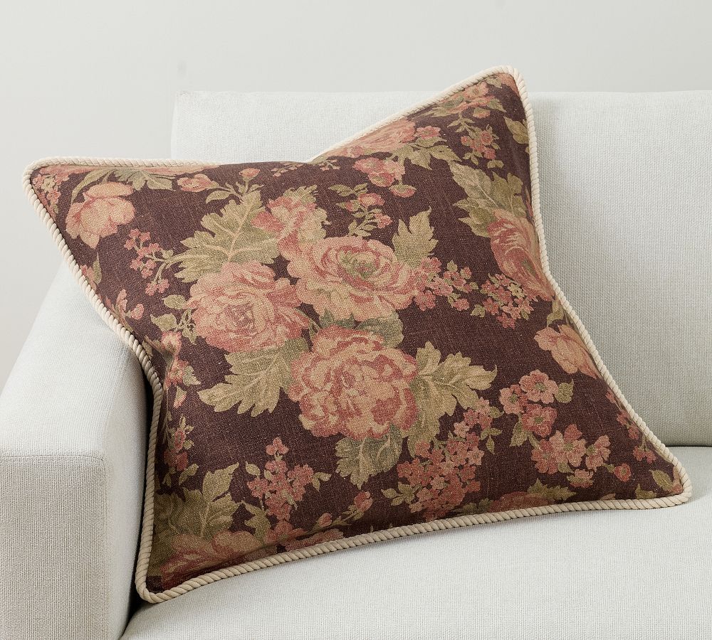 Cammi Floral Printed Pillow | Pottery Barn (US)