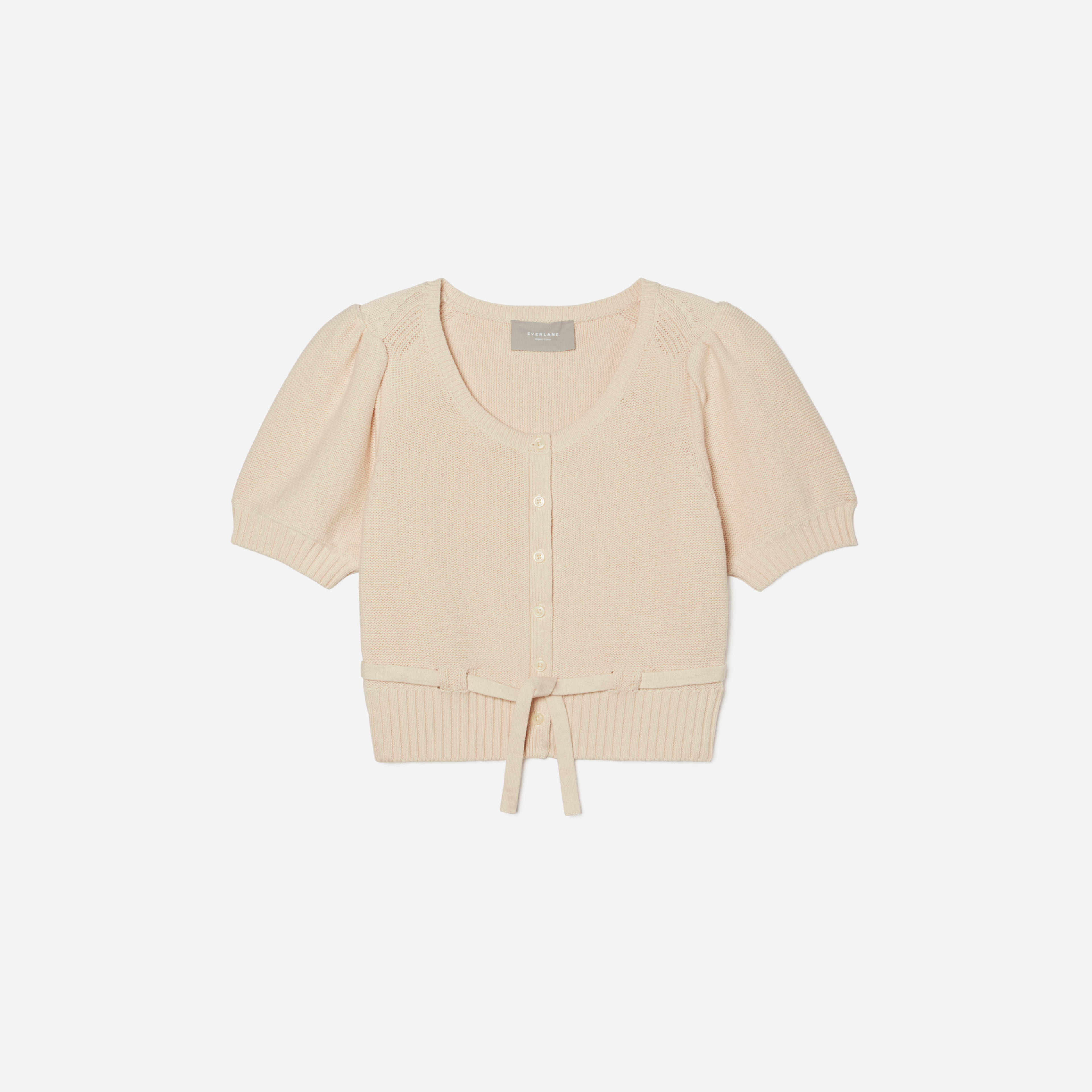 The Puff Sleeve Sweater Top | Everlane
