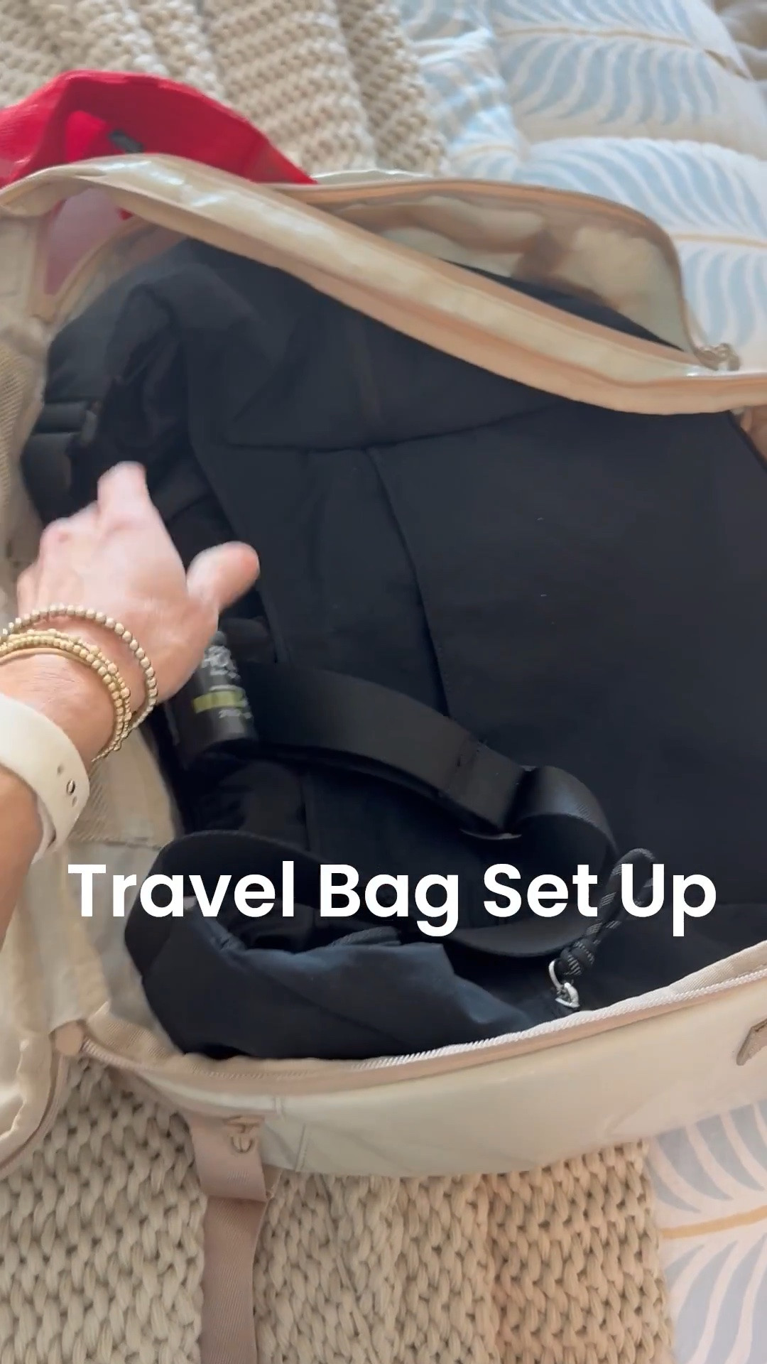 How I pack a carry on for road trips or the airport… CALPAK  + lululemon sling bag for day excursions + belt bag + Parallele Makeup Bag! ✈️

#LTKTravel