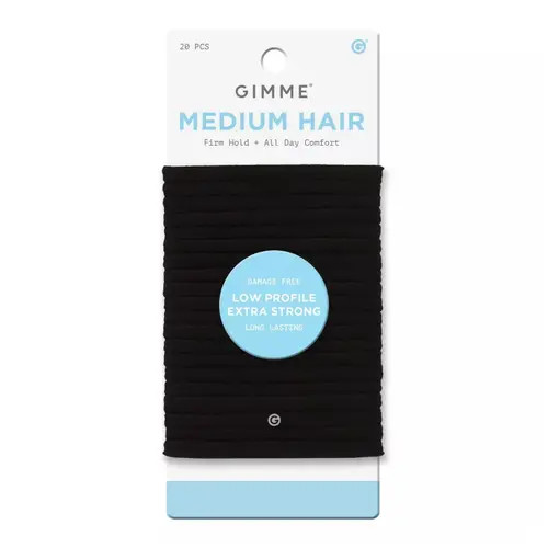 Gimme Beauty Low Profile Hair Bands in Black at Nordstrom | Nordstrom