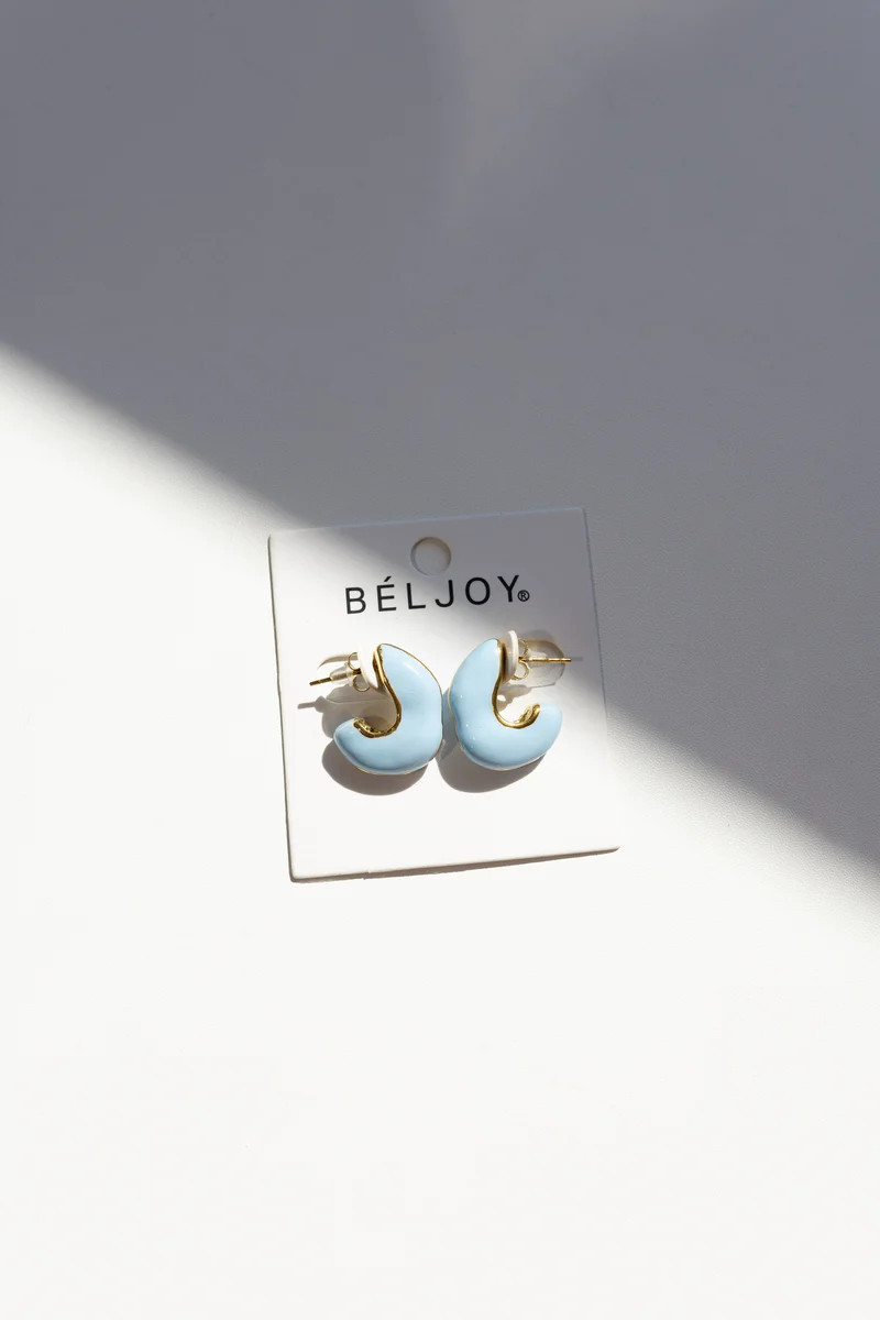 Erma Huggie Earrings || Choose Color | BÉLJOY