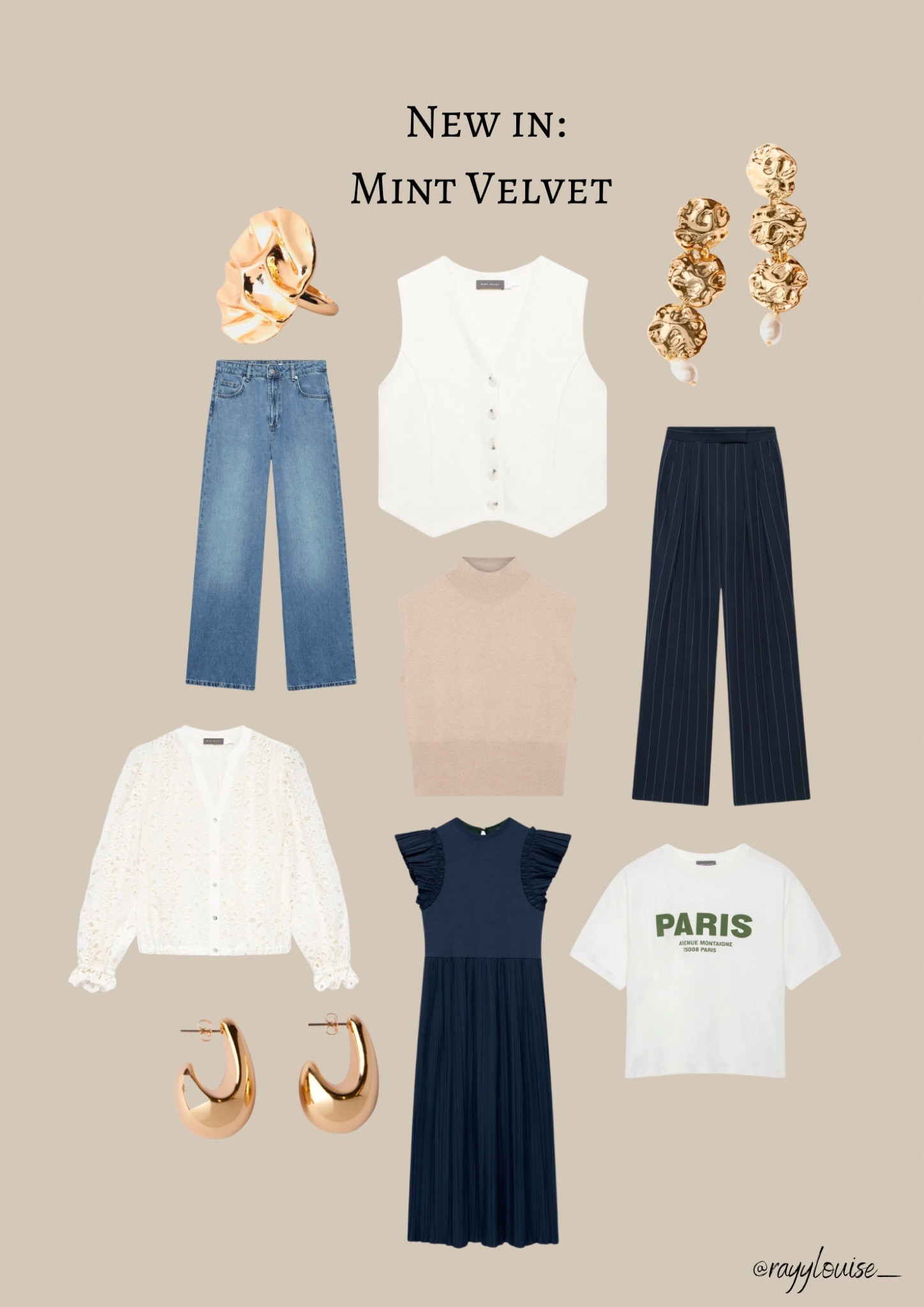 New In Spring at Mint Velvet 🤍

Navy dress (size down)
Jeans (normal size)
Navy trousers (size down)
Blouse (size up) 

#LTKSpringSale #LTKmidsize #LTKeurope